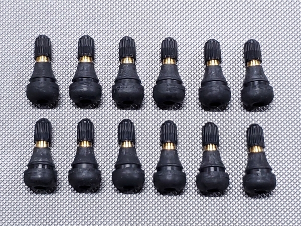 ●送料無料●日本製 エアー バルブ TR-412CL 12個 > 国産 太平洋工業 PACIFIC チューブレス エア ショート バルブ ゴム スクーター バイク
