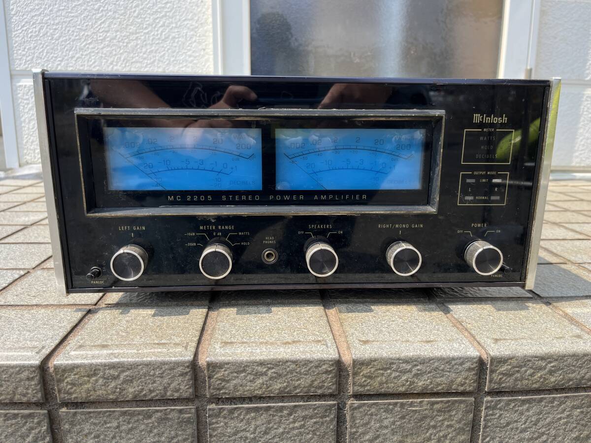 Yahoo!オークション -「mcintosh mc2205」の落札相場・落札価格 Yahoo!オークション -「mcintosh mc2205」の落札相場・落札価格