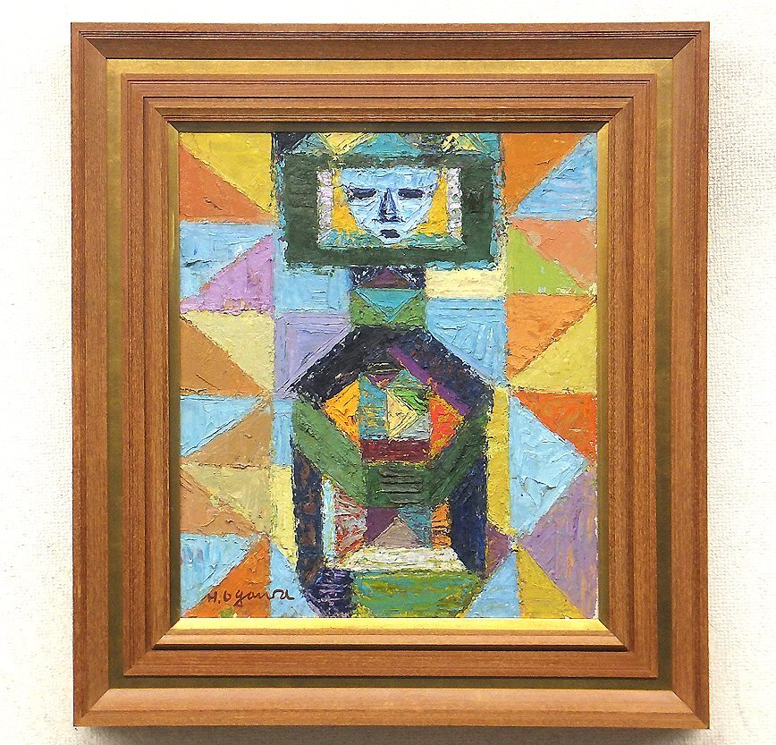 Yahoo!オークション -「座る」(油彩) (絵画)の落札相場・落札価格