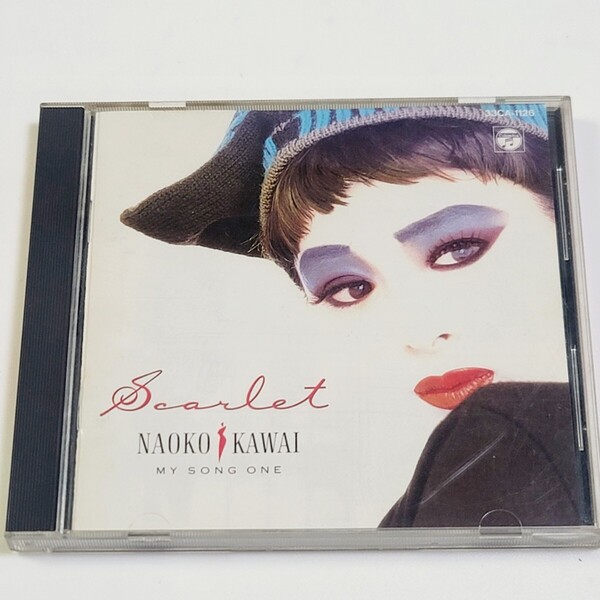 〈送料無料〉CD 盤面良好♪河合奈保子 / スカーレット Scarlet 旧規格/税表記なし 3300円盤 / シティポップ