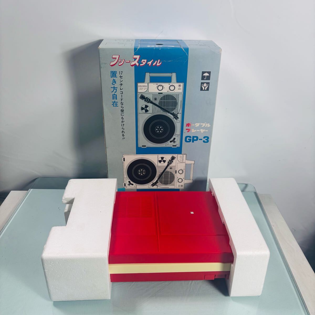 Yahoo!オークション -「コロムビアポータブルレコードプレーヤー Yahoo!オークション -「コロムビアポータブルレコードプレーヤー