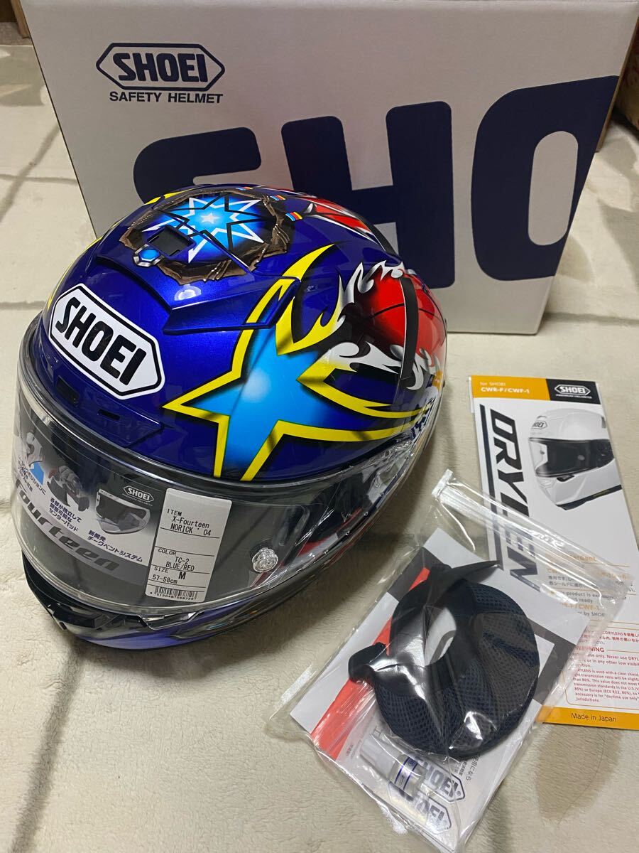 Yahoo!オークション -「shoei ノリック」(ヘルメット、シールド