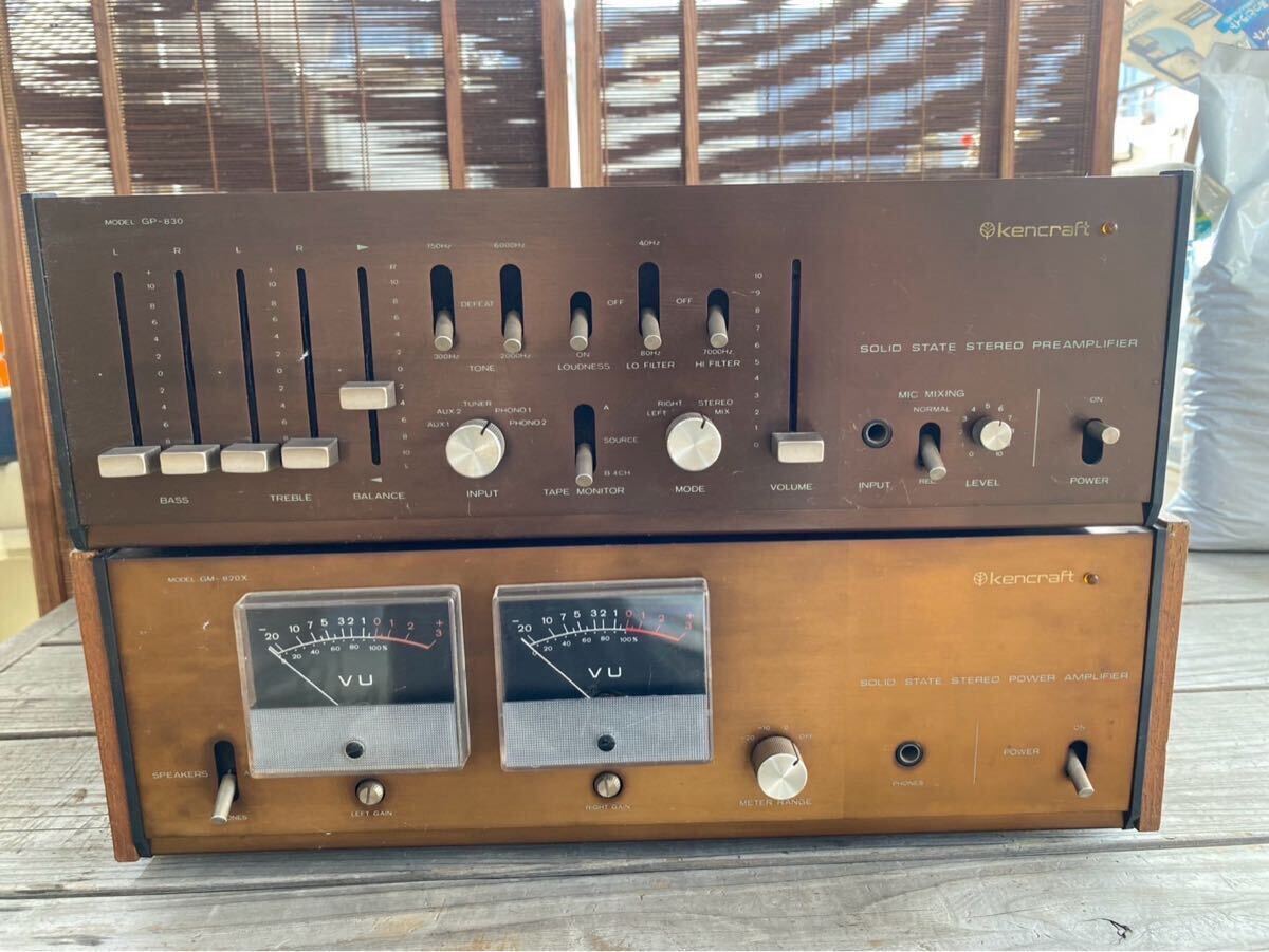 Yahoo!オークション -「kencraft gp-830」(アンプ) (オーディオ Yahoo!オークション -「kencraft gp-830」(アンプ) (オーディオ