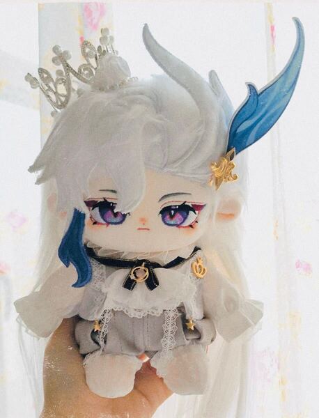 即発送 20cm 王冠付き ぬいぐるみ 着せ替え 専用衣装 0301