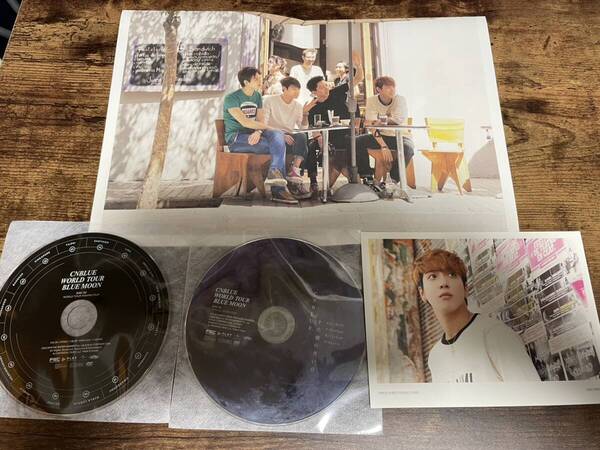 CNBLUE DVD「CNBLUE WORLD TOUR BLUE MOON」2枚組 韓国K-POP●