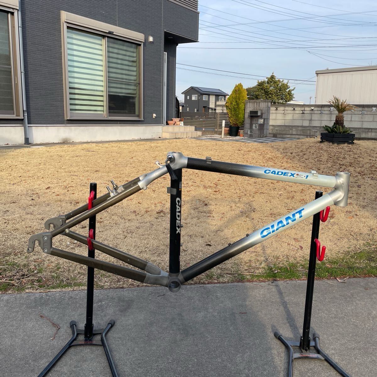 GIANT TCR ADVANCED3 フロント カーボンフォーク ヘッドパーツ