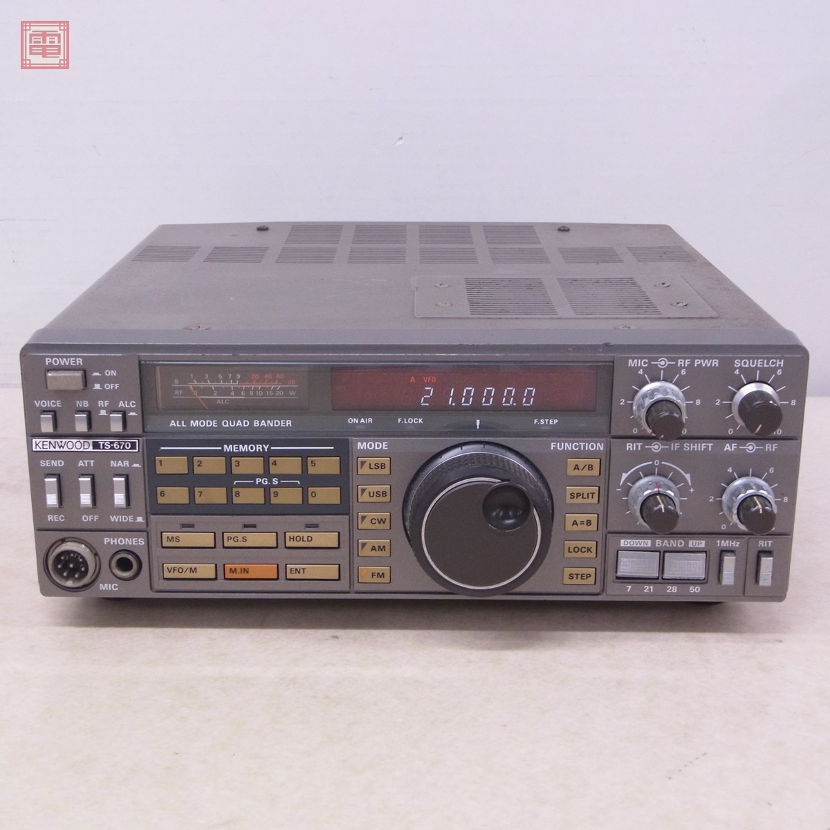 Yahoo!オークション -「kenwood ts-670」の落札相場・落札価格 Yahoo!オークション -「kenwood ts-670」の落札相場・落札価格