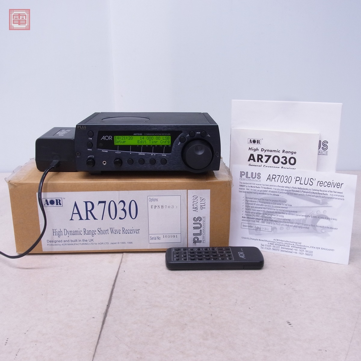 Yahoo!オークション -「aor ar 7030」の落札相場・落札価格 Yahoo!オークション -「aor ar 7030」の落札相場・落札価格