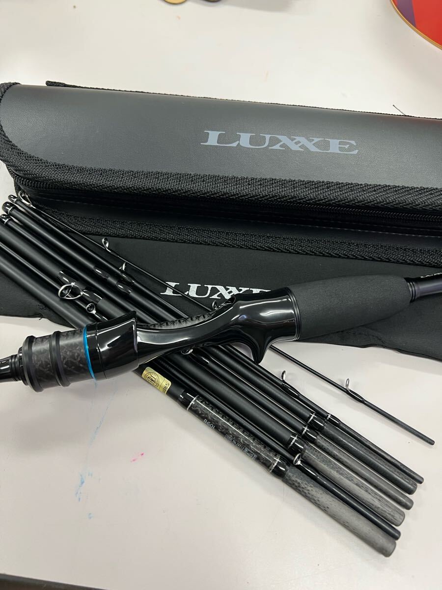 LUXXE ラグゼ パックスタイル　S74M ルアーロッド　中古 LUXXE ラグゼ パックスタイル S74M ルアーロッド 中古 がまかつ