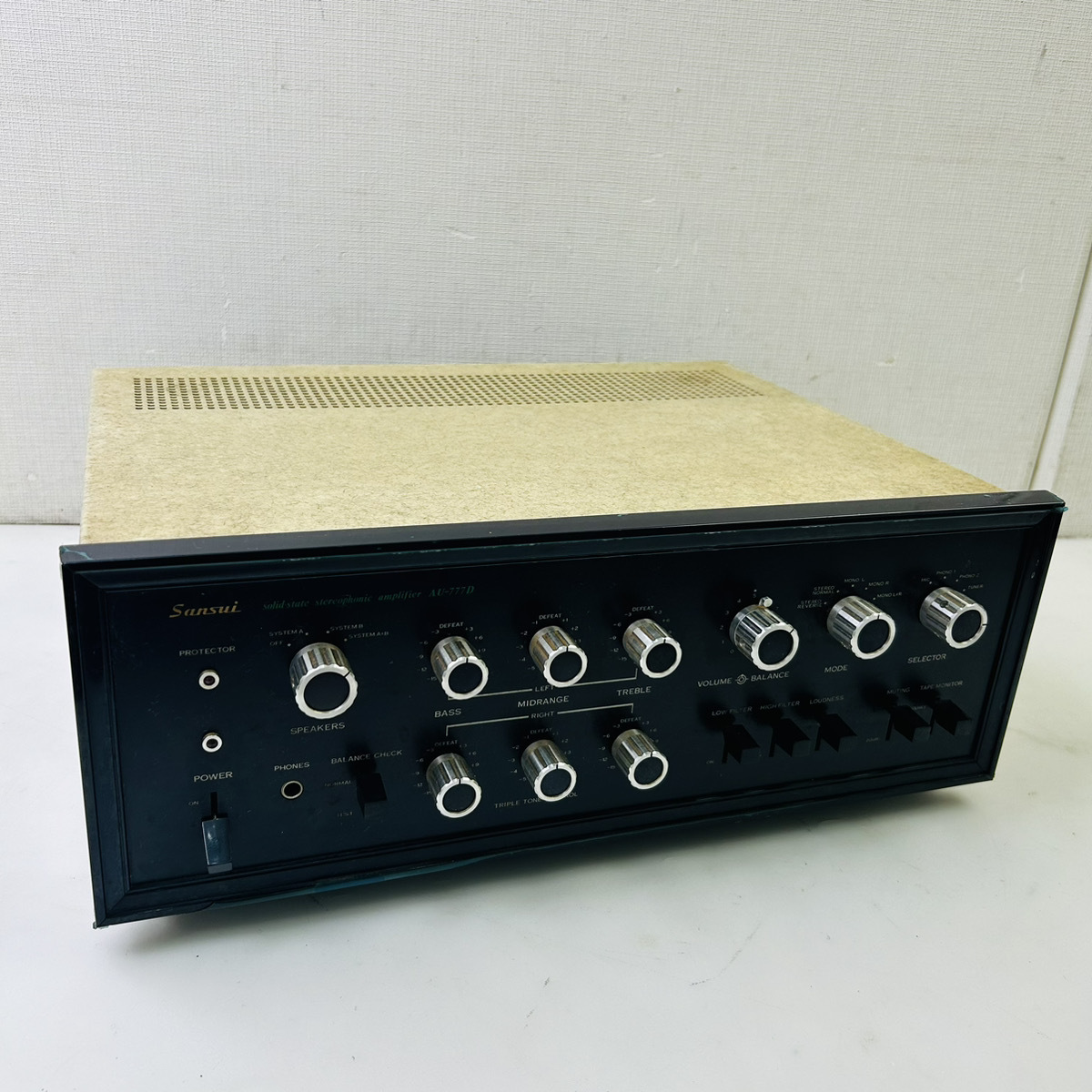 Yahoo!オークション -「sansui au 777」(アンプ) (オーディオ Yahoo!オークション -「sansui au 777」(アンプ) (オーディオ