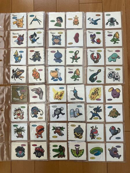 大量◆ポケモンデコキャラシール◆240枚セット⑫