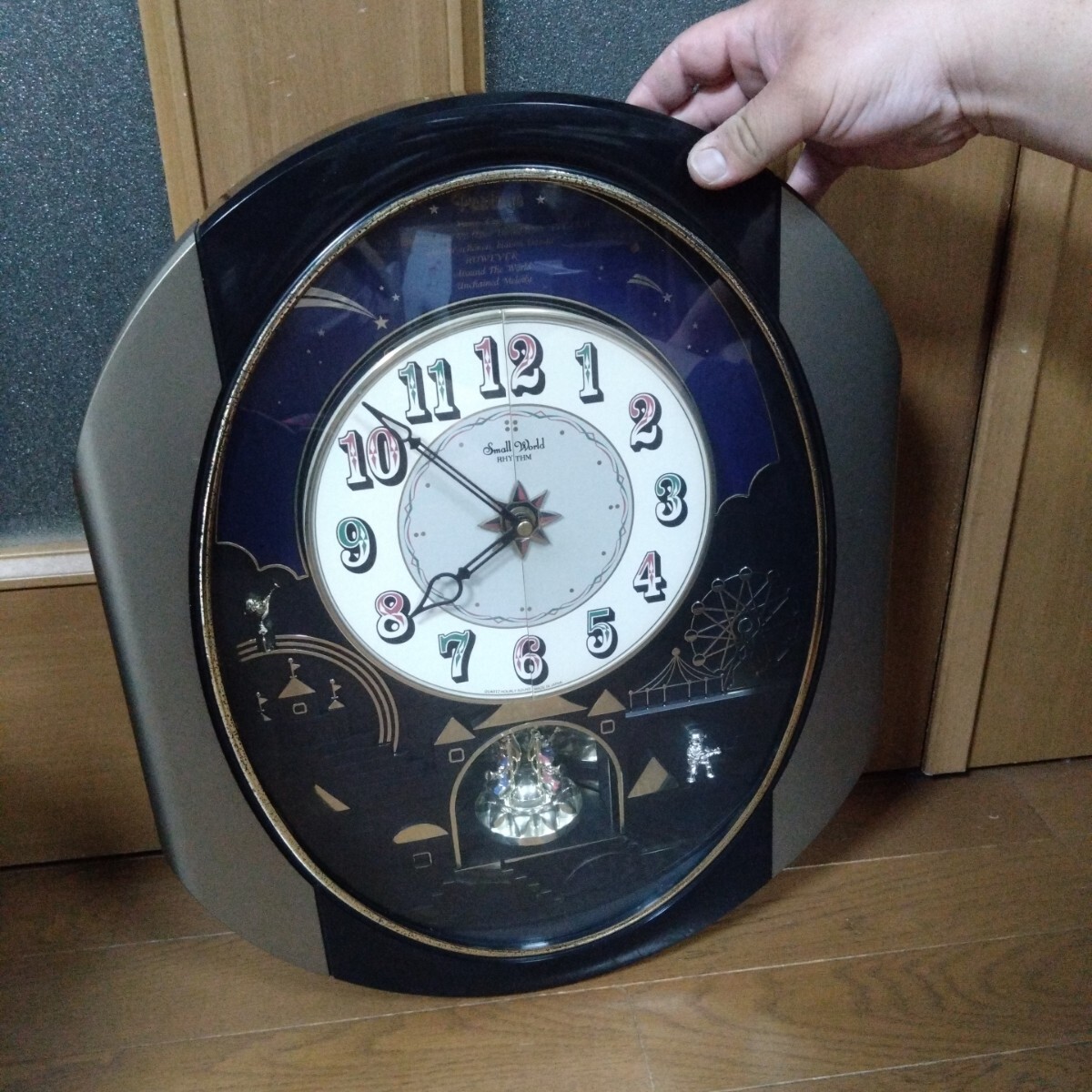 アンティークカラクリ時計 リンガー木枠 リズム時計｜Yahoo