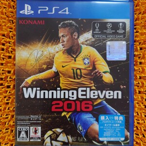 【訳あり 説明書なし 購入特典なし】【PS4】 ウイニングイレブン 2016