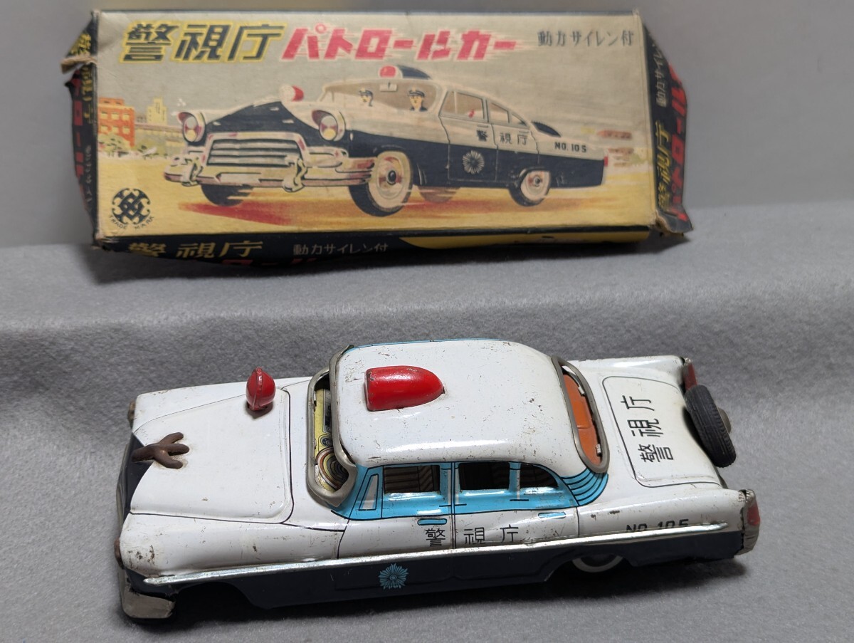 Yahoo!オークション -「パトカー 警視庁」(ブリキ) (ビンテージ Yahoo!オークション -「パトカー 警視庁」(ブリキ) (ビンテージ