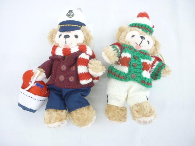 TDS限定 2009 クリスマス ダッフィー ぬいぐるみ オルゴール付き