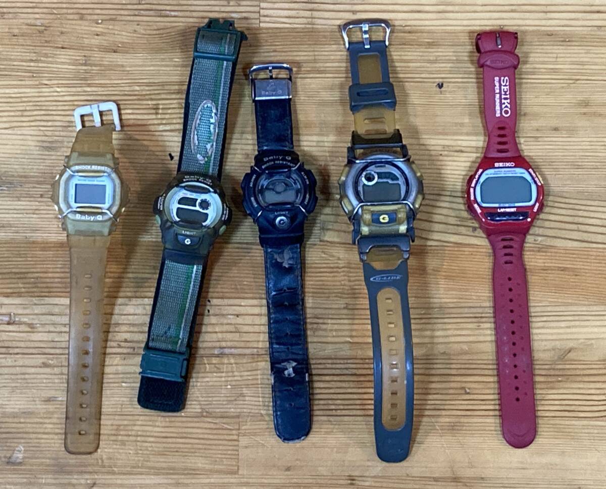 Yahoo!オークション -「g-shock ジャンク」(Baby-G) (カシオ)の Yahoo!オークション -「g-shock ジャンク」(Baby-G) (カシオ)の