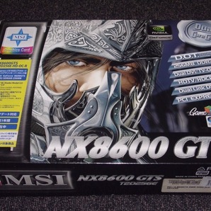 ◆MSI NX8600 GTS-T2D256E-HD-OC-R◆リファレンスデザインオーバークロックモデル
