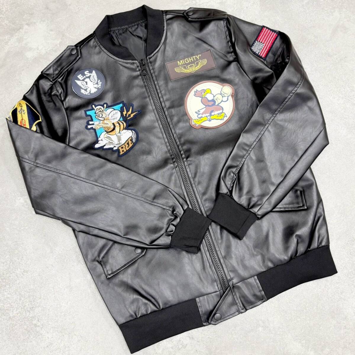 2025年最新】Yahoo!オークション -ma-1 レザーの中古品・新品