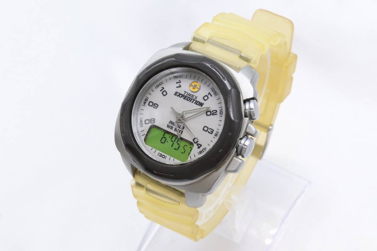 TIMEX タイメックス メンズ腕時計 クオーツ INDIGLO ベルト
