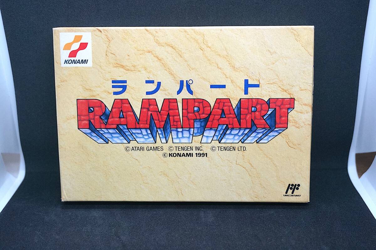 FCファミコン☆コナミ KONAMI☆ランパート RAMPART☆新品未開封