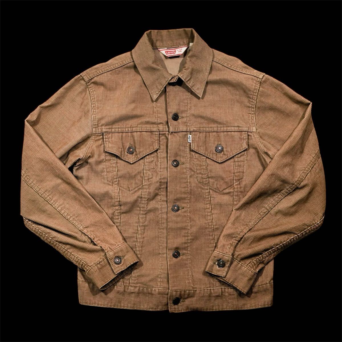 古着 70年代 Levi's 70505 コーデュロイ 生成り USA製 40