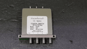 「NBC」Agilent 8763B 4ポート同軸スイッチ 4-Port Coaxial Switch DC to 18 GHz Opt. 024 (1202)