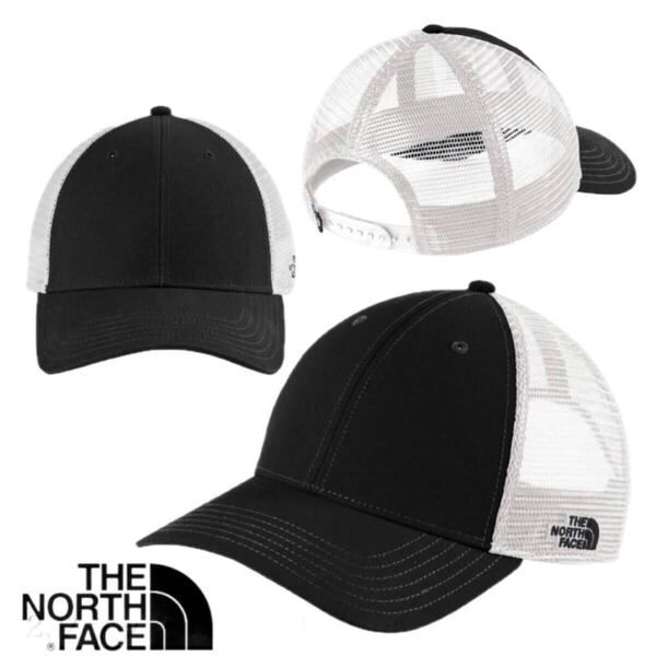 ザ ノースフェイス 帽子 キャップ NF0A4VUA ブラック×ホワイト サイドロゴ メッシュキャップ THE NORTH FACE ULTIMATE TRUCKER 新品