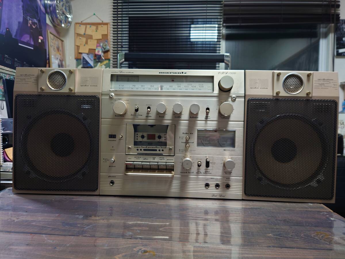 Yahoo!オークション -「marantz」(ラジカセ) (カセットデッキ)の Yahoo!オークション -「marantz」(ラジカセ) (カセットデッキ)の