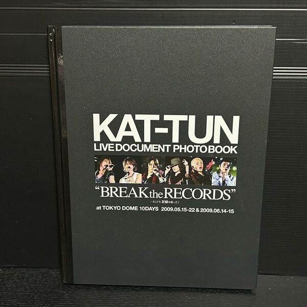 KAT-TUN LIVE DOCUMENT PHOTOBOOK BREAK the RECORDS 写真集