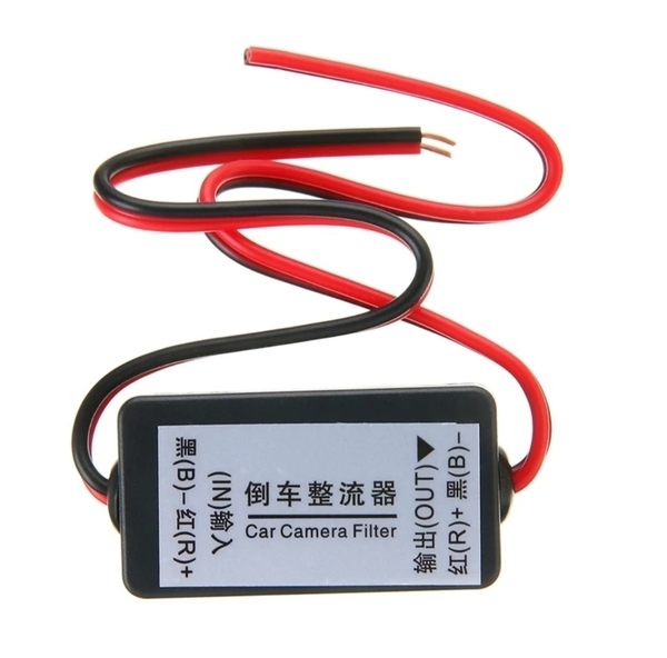 輸入車 バックカメラ 電圧安定 コンデンサ ノイズ除去 アウディ/ BMW / VW / ポルシェ バックカメラ電源