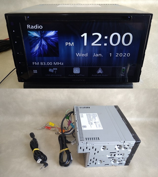 【中古品】KENWOOD U370BT ヘッドユニット 本体・マイク・取説あり 中古品】KENWOOD U370BT ヘッドユニット 本体・マイク・取説あり