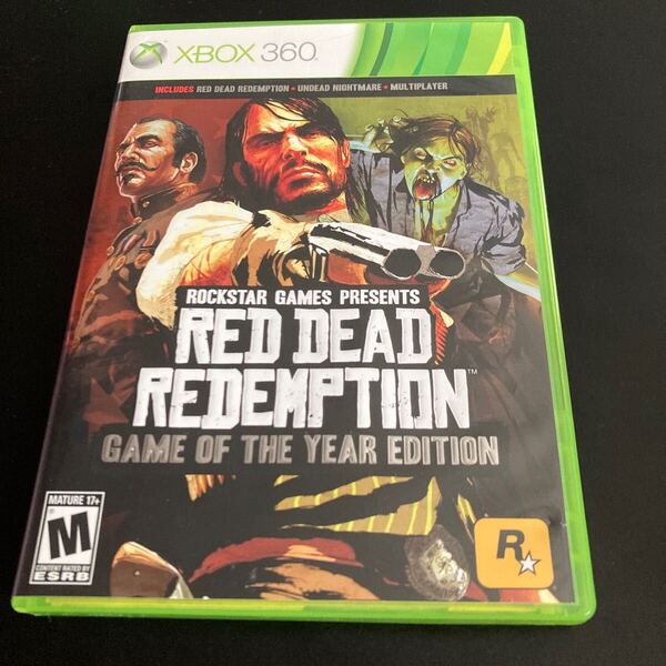 XBOX360 red dead redemption game of the year edition 北米版