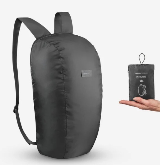 新品未使用♪♪FORCLAZ(フォルクラ) 折りたたみ 携帯 バックパック・リュック TRAVEL 10L