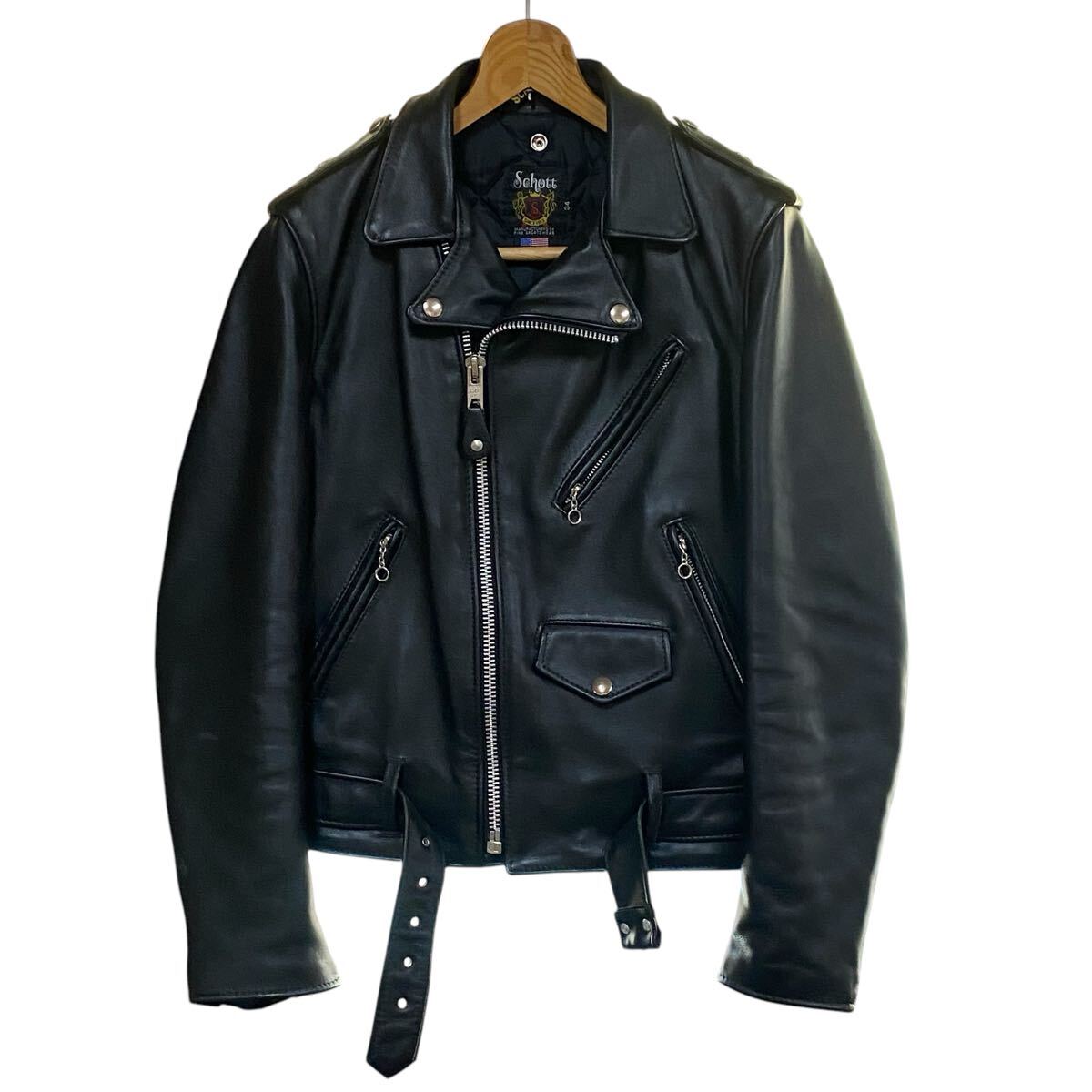 Yahoo!オークション -「schott ダブル ライダース 34」の落札 Yahoo!オークション -「schott ダブル ライダース 34」の落札