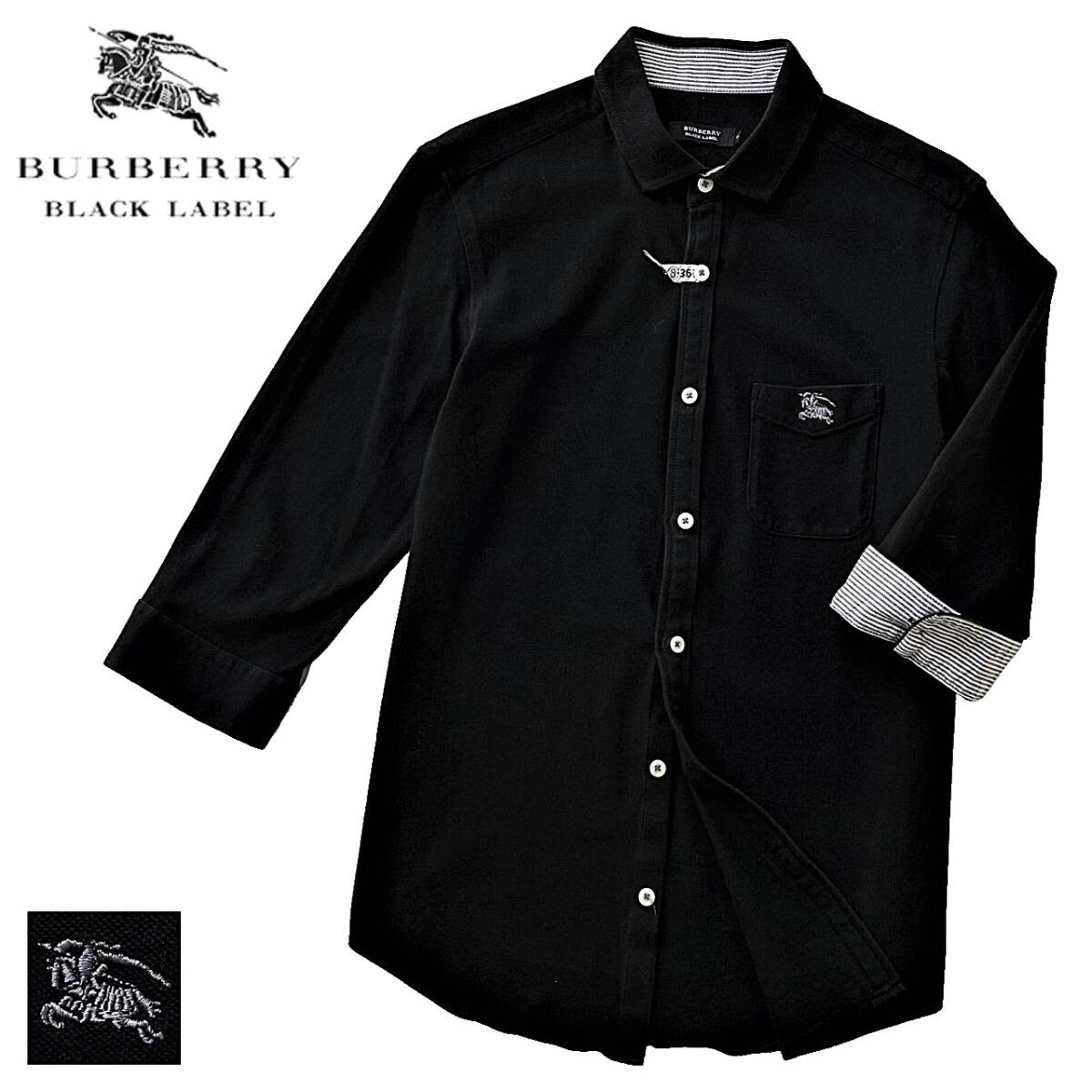 誕生日プレゼント 2025年最新】Yahoo!オークション -「burberry 七分 label black トップス