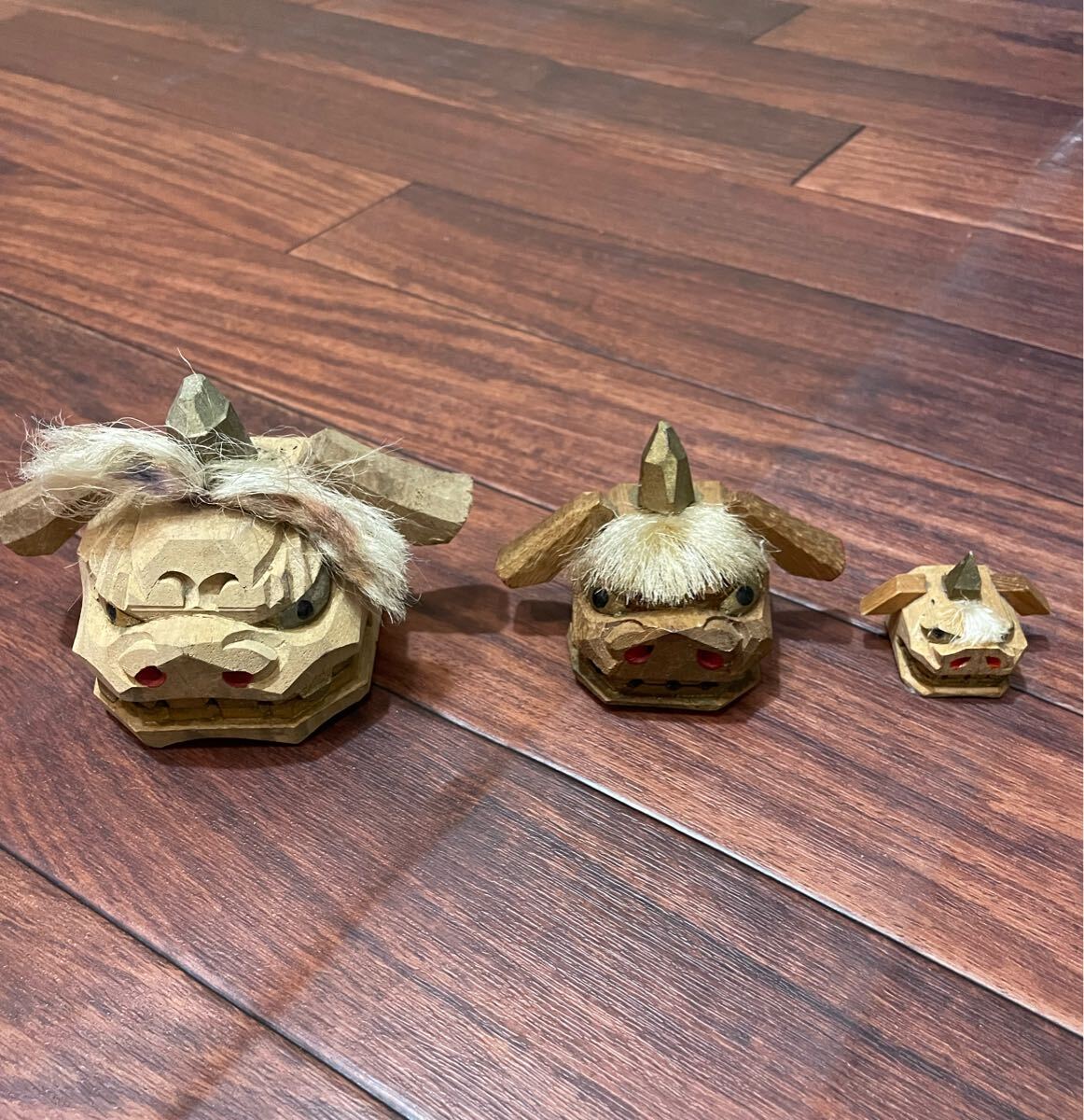 Yahoo!オークション -「獅子頭 獅子舞」(アンティーク