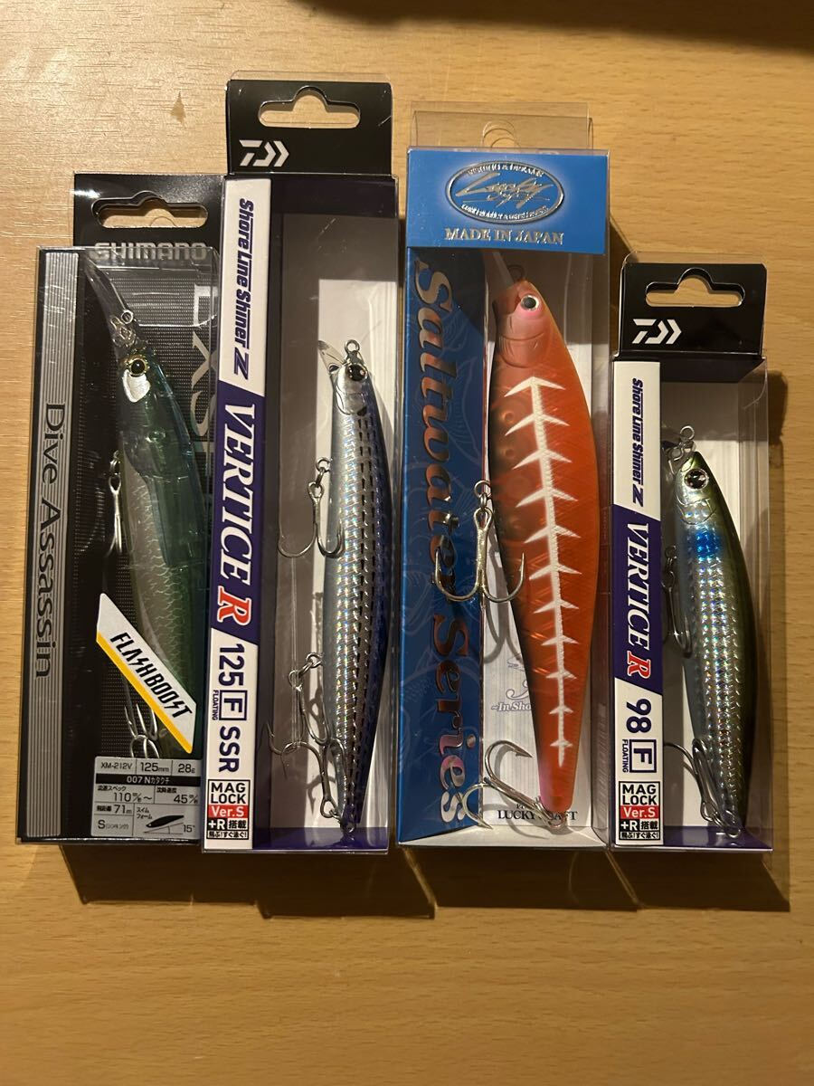 シーバス ルアーセット