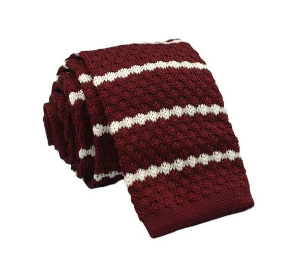 【新品】送料無料 Helios SOFT LINE KNIT TIE WINE・ニットタイ・メンズ・ビジネス・フォーマル・カジュアル・冠婚葬祭・プレゼント