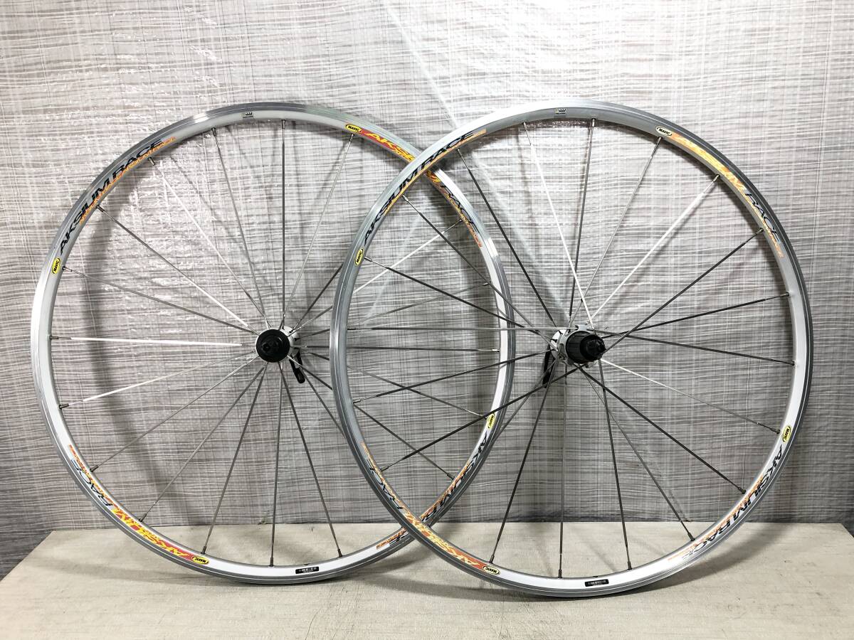 マビックアクシウム クリンチャーホイール R1X付き Yahoo!オークション -「mavic aksium アクシウム」(ホイール