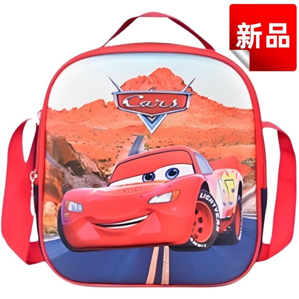 ★新品★ カーズ ランチバッグ マックイーン 保冷ランチボックス キッズ用 お弁当袋 断熱素材 21×23×10cm 給食
