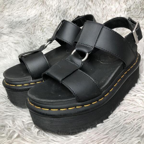 美品 Dr Martens マーチン サンダル francis 厚底 ブーツ