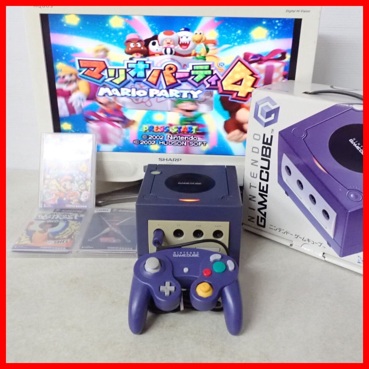Yahoo!オークション -「ゲームキューブ マリオパーティ4」の落札