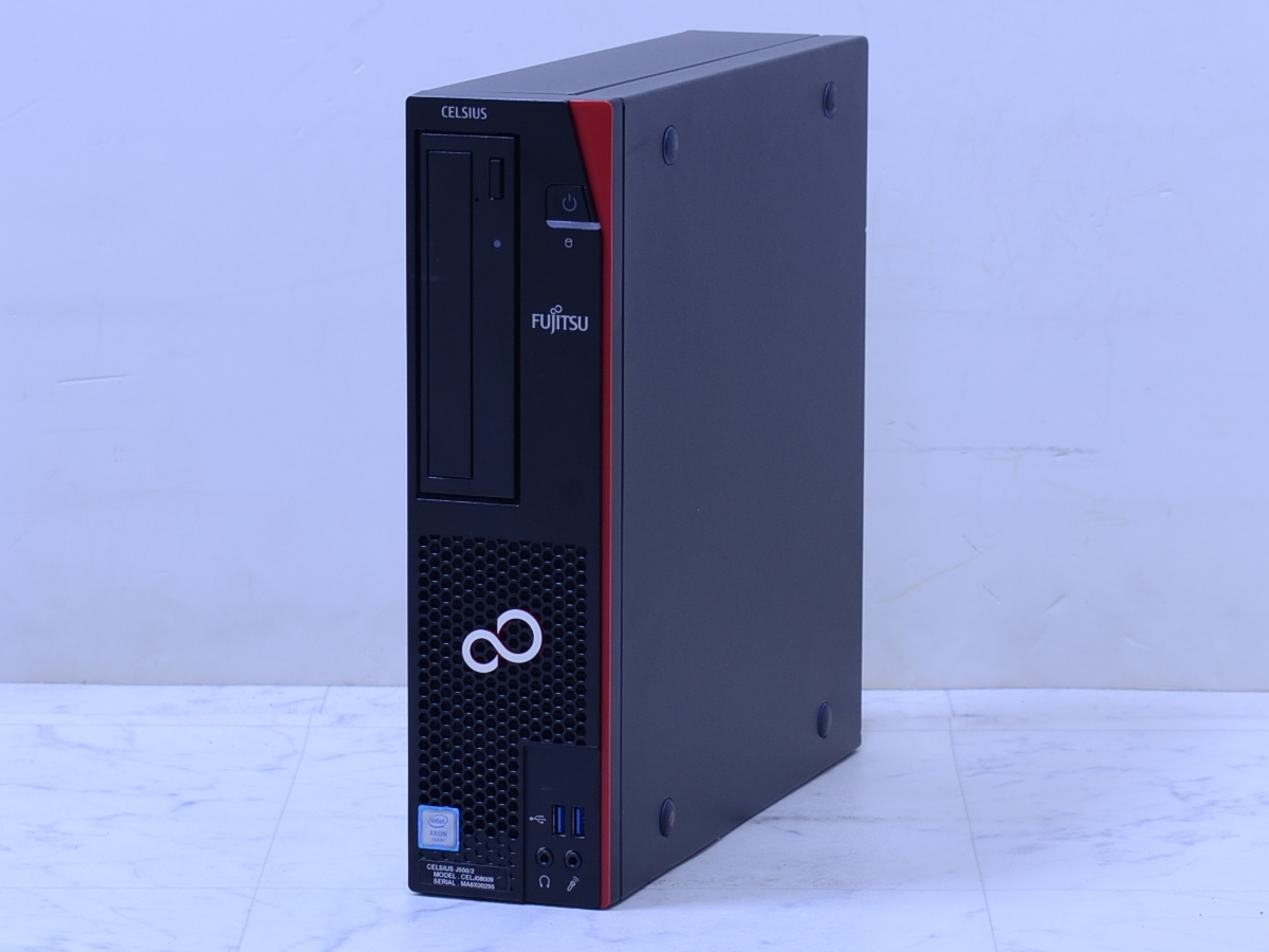 1FW」Win10Pro Workstations Fujitsu CELSIUS J5010 6C Xeon W 1FW」Win10Pro Workstations Fujitsu CELSIUS J5010 6C Xeon W