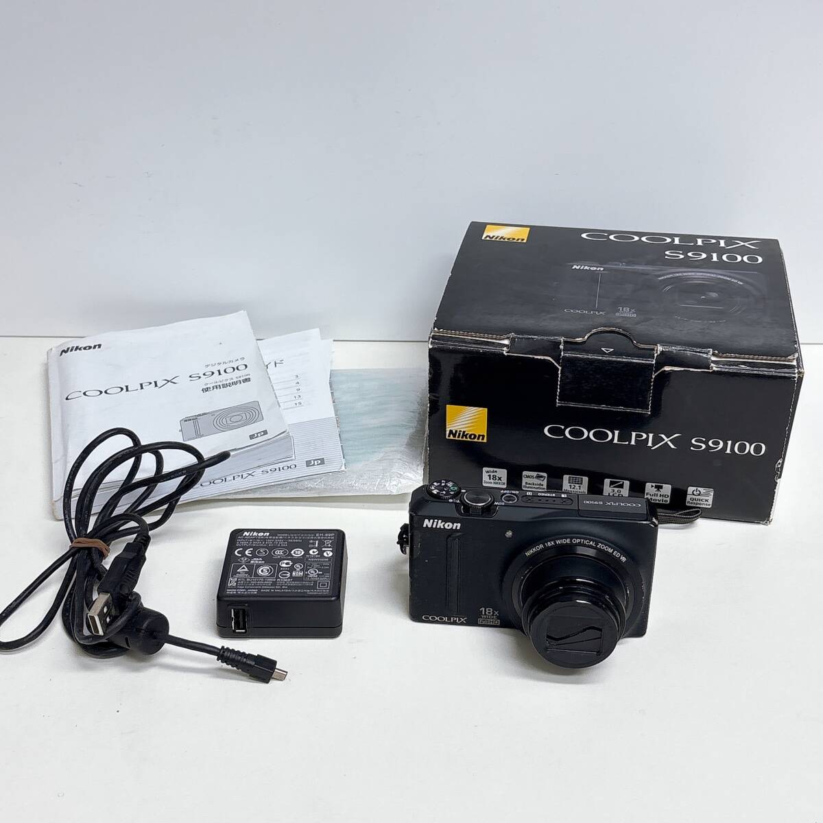 Amazon | NikonデジタルカメラCOOLPIX S9100 ノーブルブラック