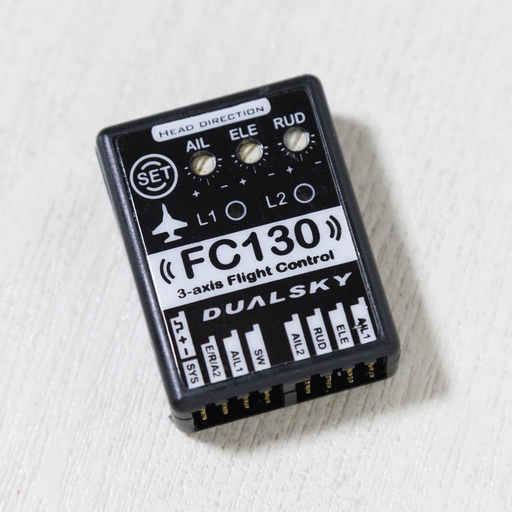 Yahoo!オークション - 飛行機用3軸ジャイロ DUALSKY FC130