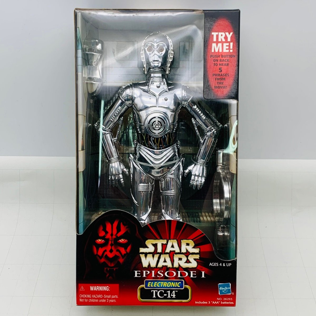 スターウォーズ　TC-14 エレクトロニックトーキングフィギュア12インチ スター・ウォーズ EP1 TC-14 エレクロニック トーキング 12
