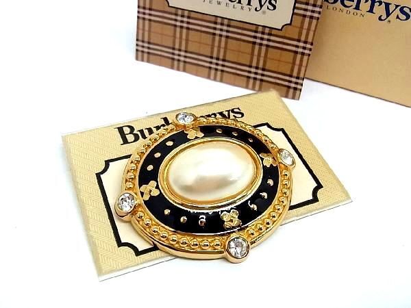 Burberry ブローチ パール付き Yahoo!オークション -「ブローチ パール」(バーバリー) (は)の