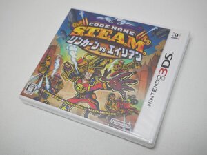 未開封品 Nintendo 3DSソフト CORDNAME:S.T.E.A.M. リンカーンvsエイリアン
