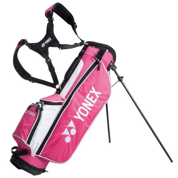 【新品未使用】YONEX ヨネックス ジュニア キャディバッグ J120サイズ ピンク CB-6701J