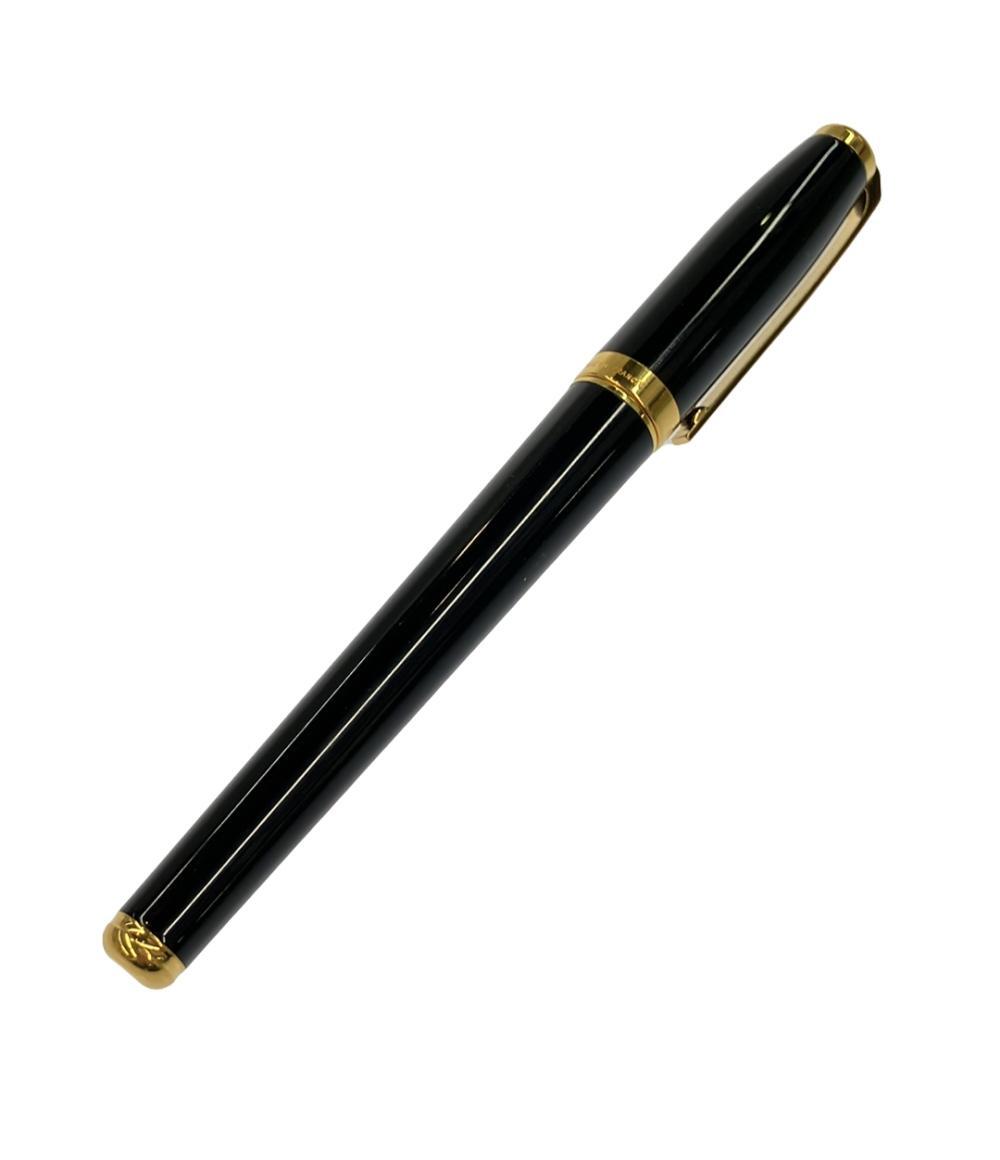 中古)PARKER パーカー 万年筆 デュオフォールド マーブルブルー
